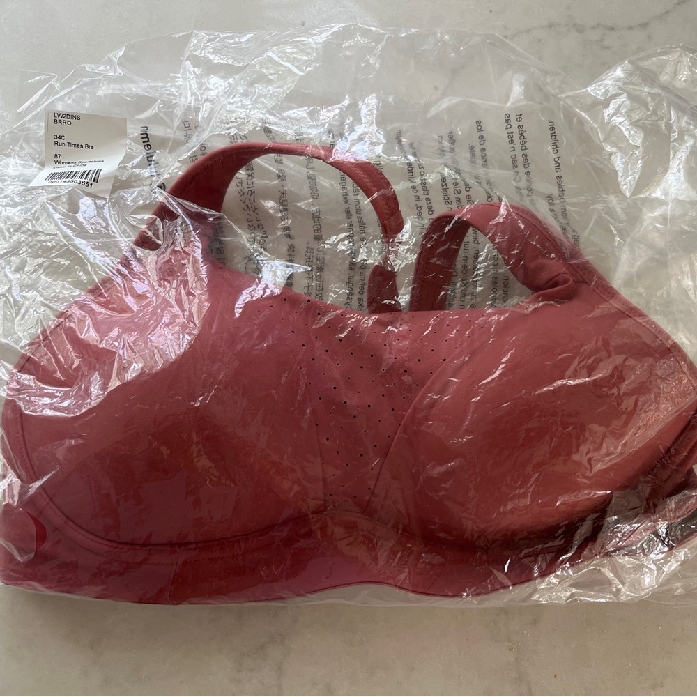 Lululemon Run Times Bra 34C